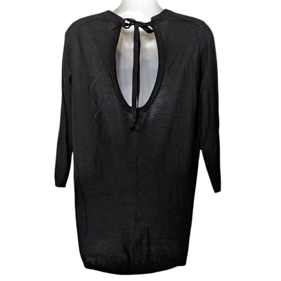 Aritzia T. BABATON Silk Cashmere Scoop Tie Back Sweater XS - Picture 5 of 8